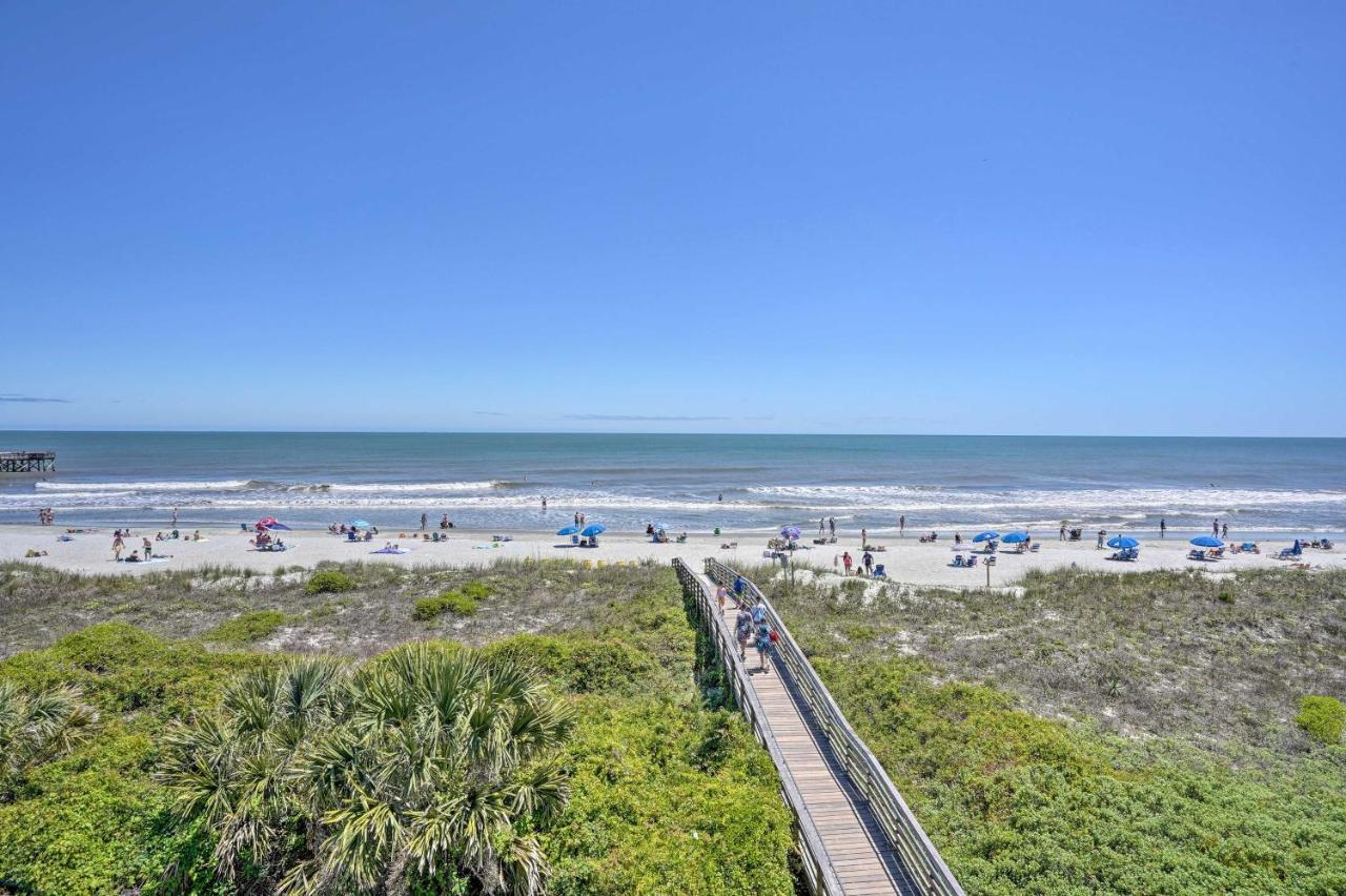 Isle Of Palms Beachfront Condo With Balcony And Pool! المظهر الخارجي الصورة