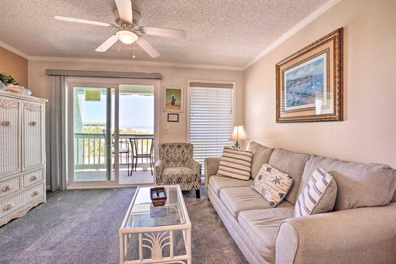 Isle Of Palms Beachfront Condo With Balcony And Pool! المظهر الخارجي الصورة