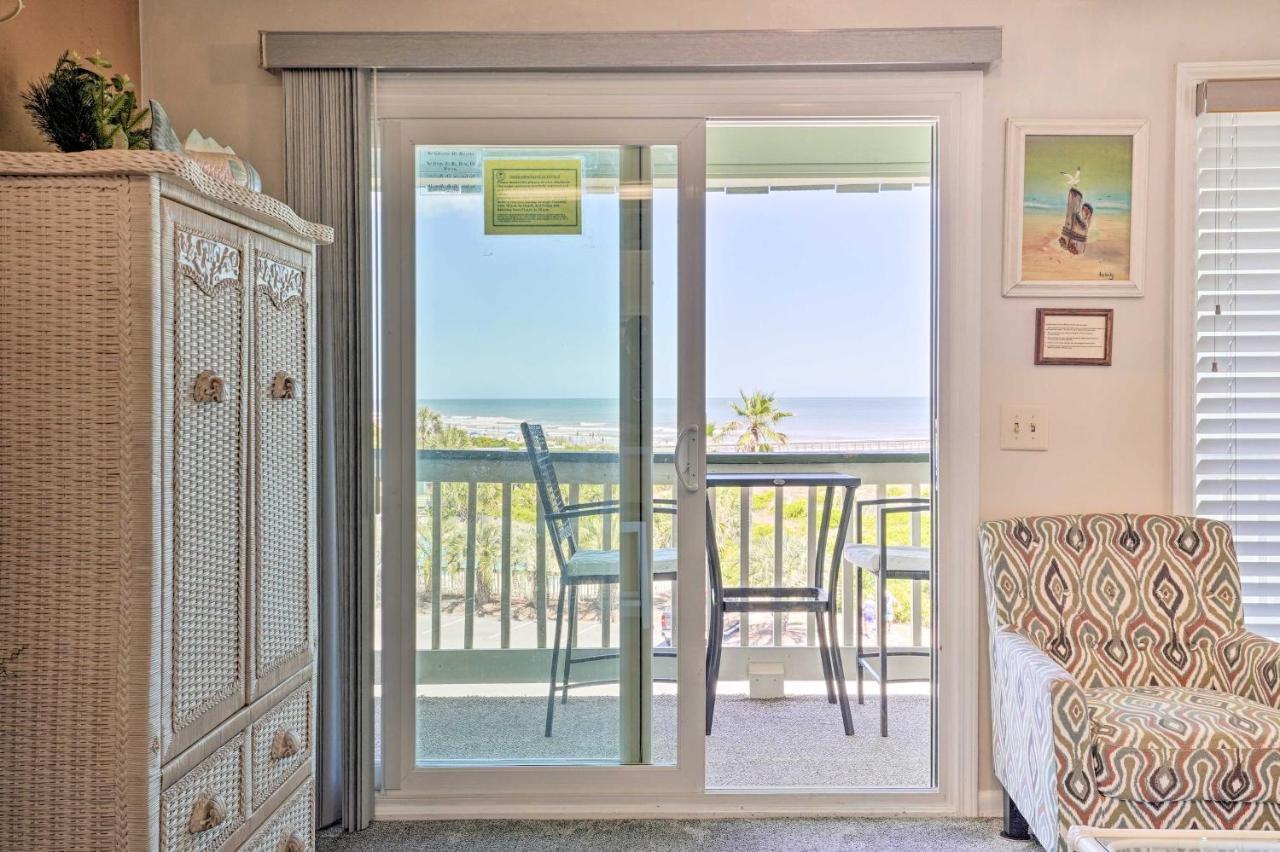 Isle Of Palms Beachfront Condo With Balcony And Pool! المظهر الخارجي الصورة