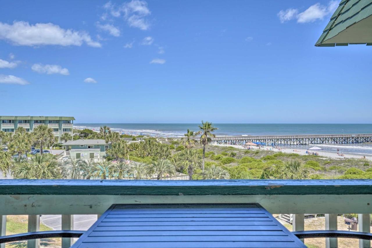 Isle Of Palms Beachfront Condo With Balcony And Pool! المظهر الخارجي الصورة