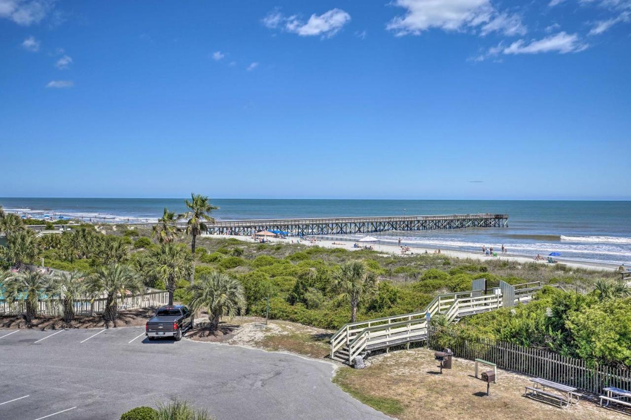 Isle Of Palms Beachfront Condo With Balcony And Pool! المظهر الخارجي الصورة