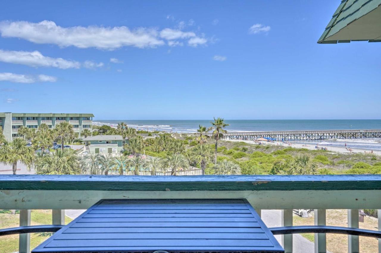 Isle Of Palms Beachfront Condo With Balcony And Pool! المظهر الخارجي الصورة