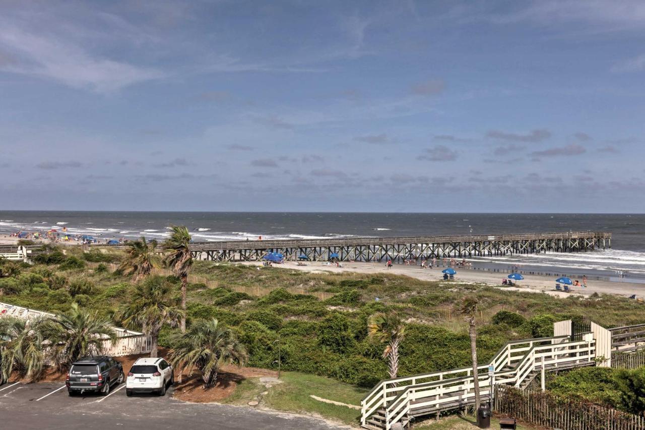 Isle Of Palms Beachfront Condo With Balcony And Pool! المظهر الخارجي الصورة